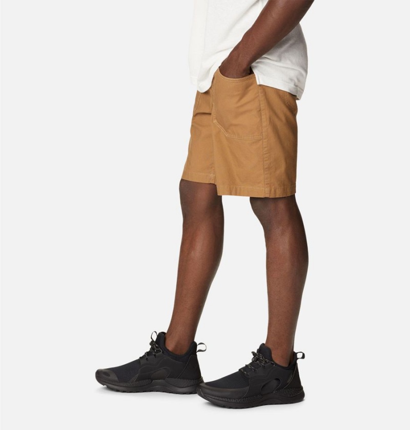 Khaki Columbia Rugged Ridge II Outdoor Men's Shorts | 21035DXQL