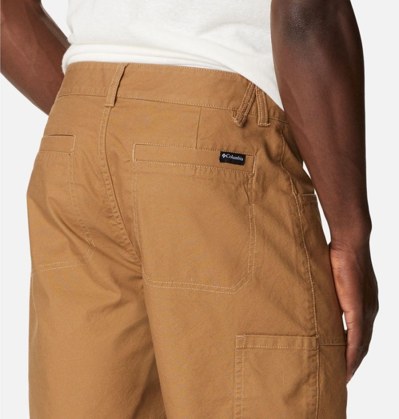 Khaki Columbia Rugged Ridge II Outdoor Men's Shorts | 21035DXQL