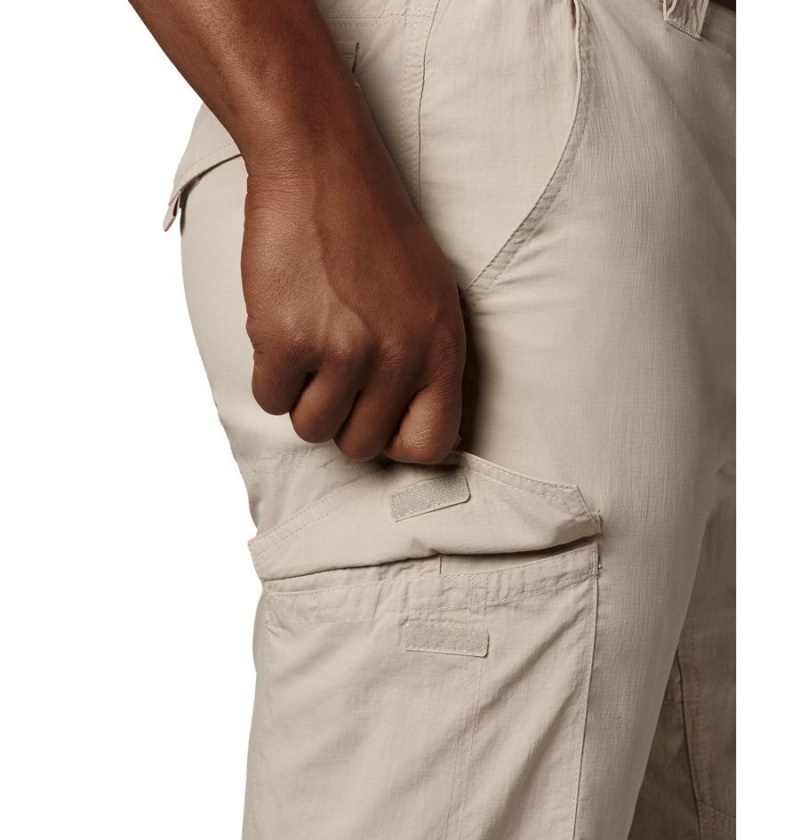 Khaki Columbia Silver Ridge Cargo Men's Pants | 73902RWOH