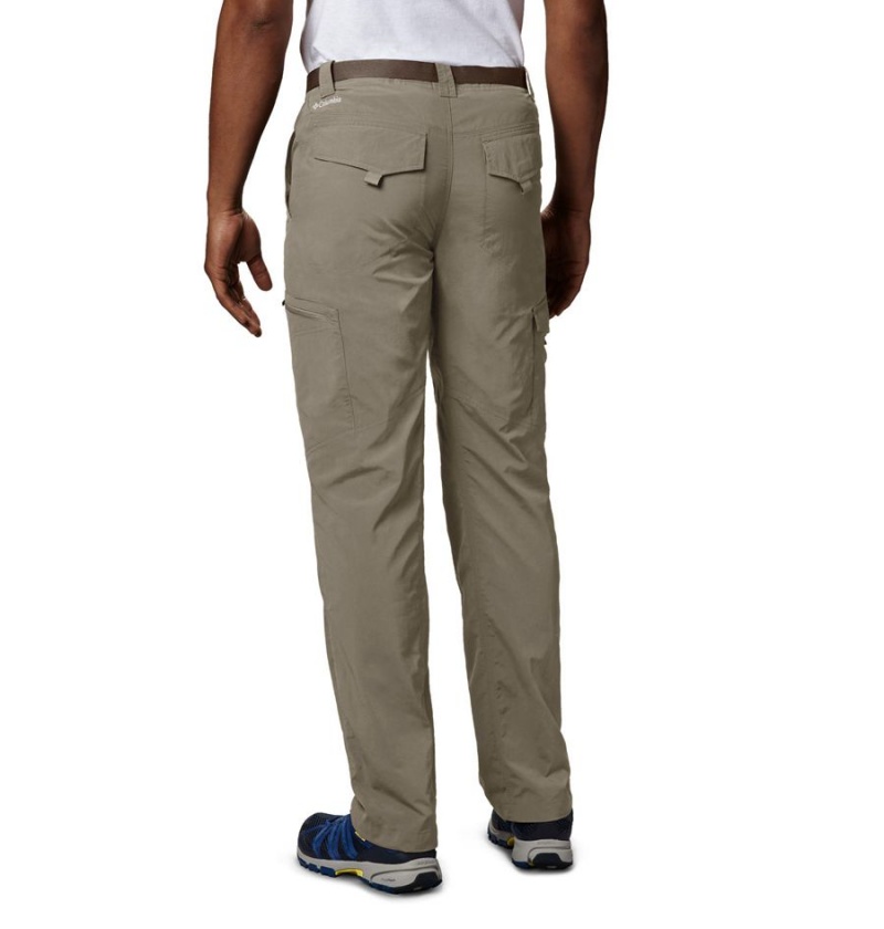 Khaki Columbia Silver Ridge Cargo Men's Pants | 69035FVWB