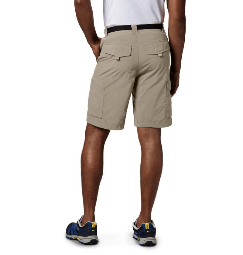 Khaki Columbia Silver Ridge Cargo Men's Shorts | 24573JMQN