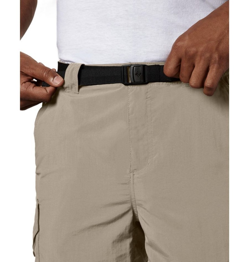 Khaki Columbia Silver Ridge Cargo Men's Shorts | 24573JMQN