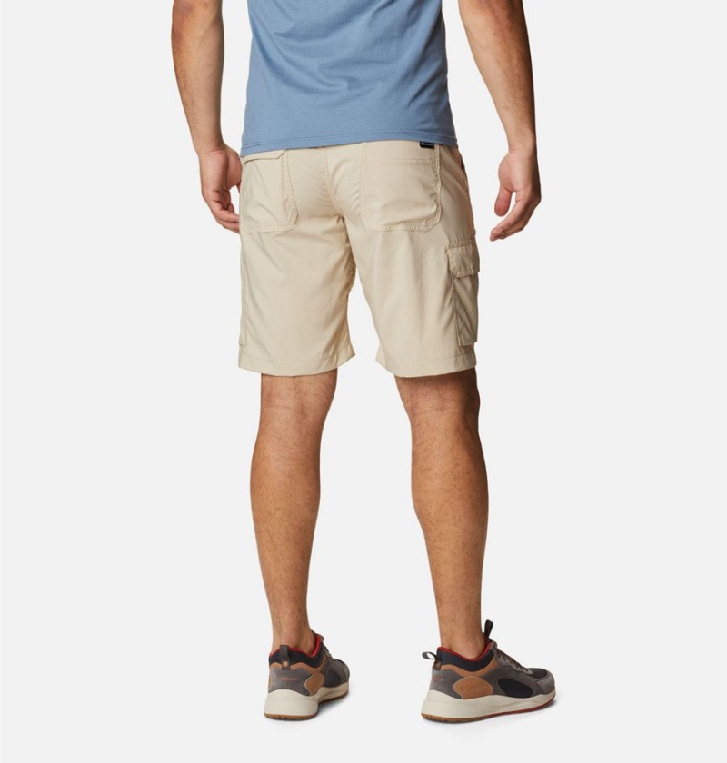 Khaki Columbia Silver Ridge Utility Cargo Men's Shorts | 71264QPXU