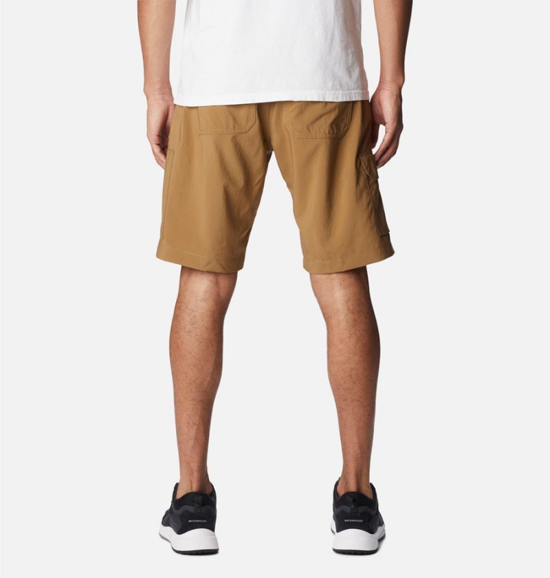 Khaki Columbia Silver Ridge Utility Cargo Men's Shorts | 63095GMXE