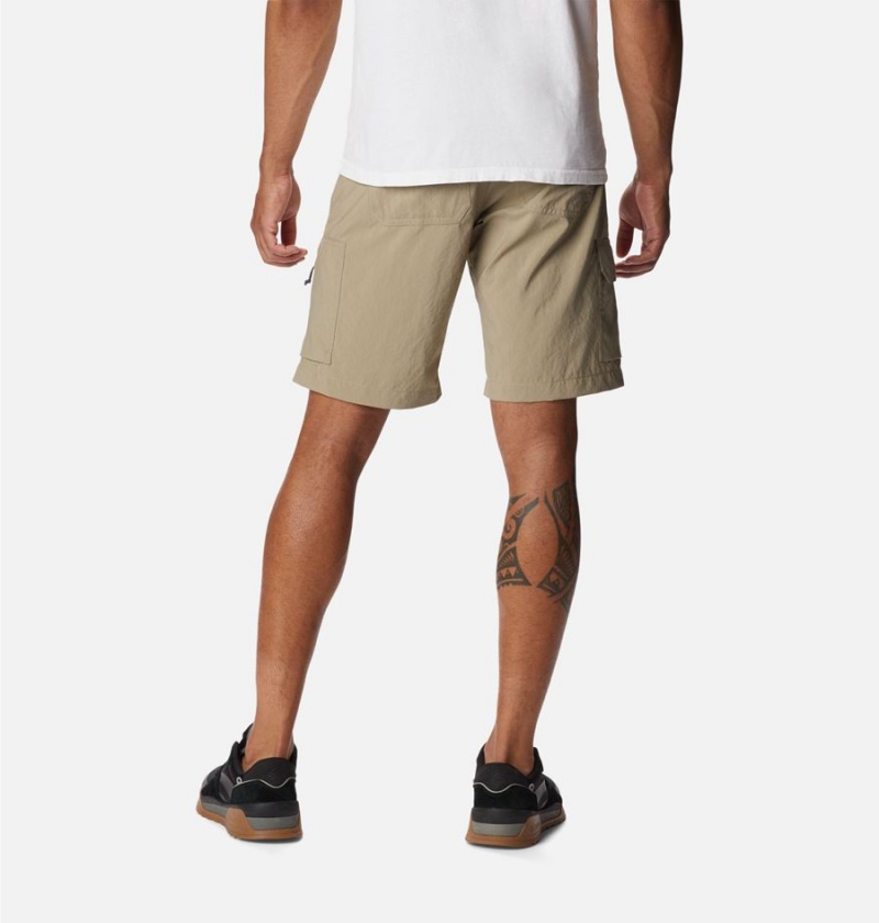 Khaki Columbia Silver Ridge Utility Cargo Men's Shorts | 48052XTZP