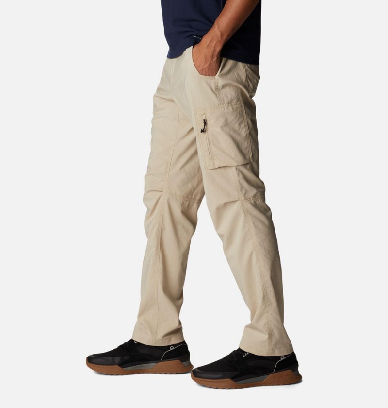 Khaki Columbia Silver Ridge Utility Men's Pants | 85124BAXG