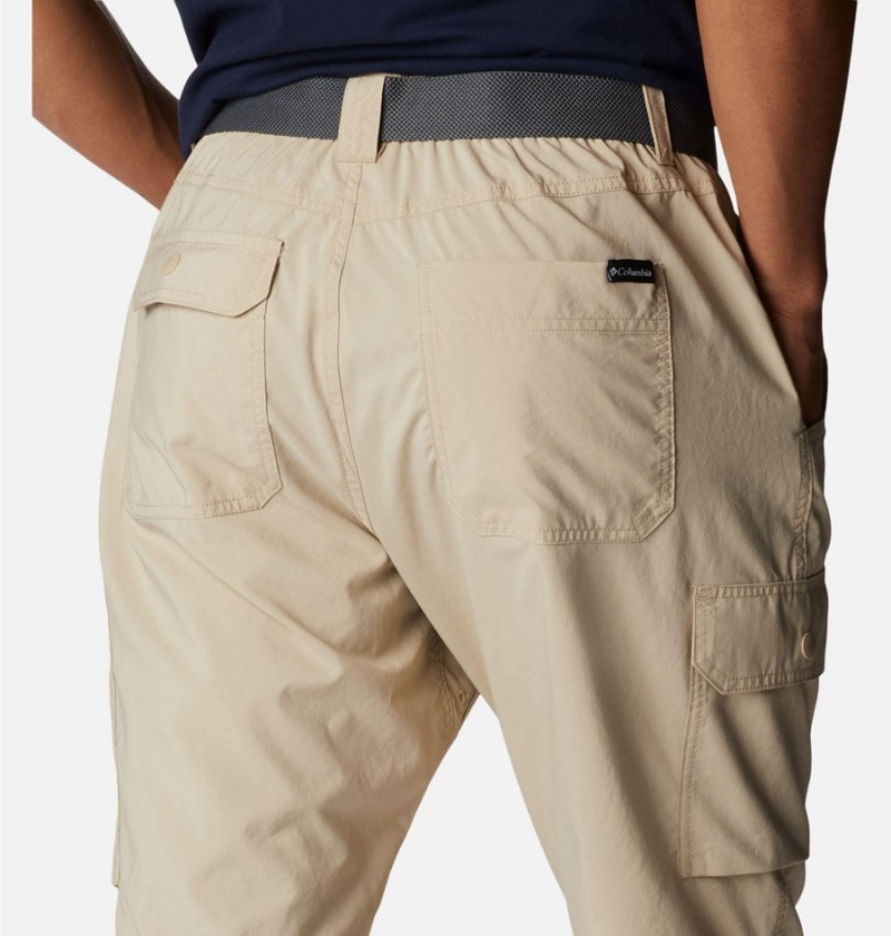 Khaki Columbia Silver Ridge Utility Men's Pants | 85124BAXG