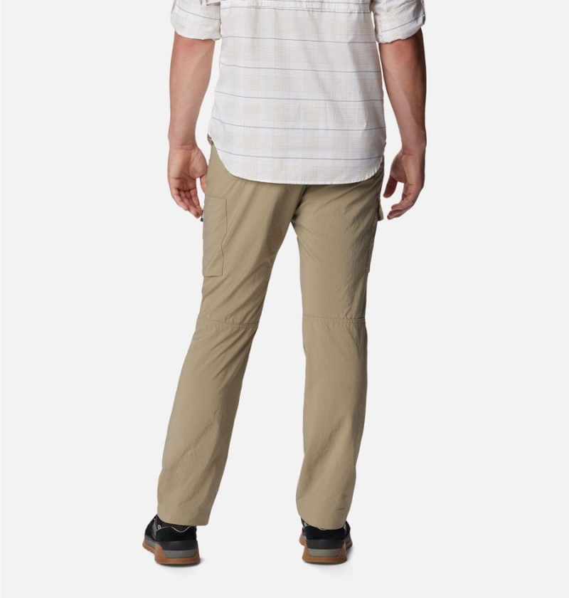 Khaki Columbia Silver Ridge Utility Men's Pants | 92806PYJS