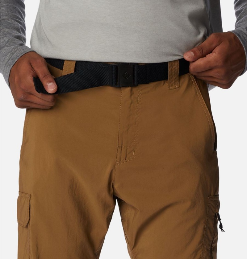 Khaki Columbia Silver Ridge Utility Men's Pants | 17692BAGV