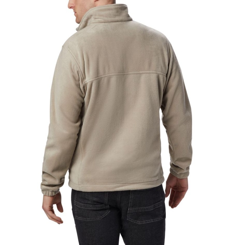 Khaki Columbia Steens Mountain 2.0 Full Zip Men's Fleece Jacket | 61792XBPL