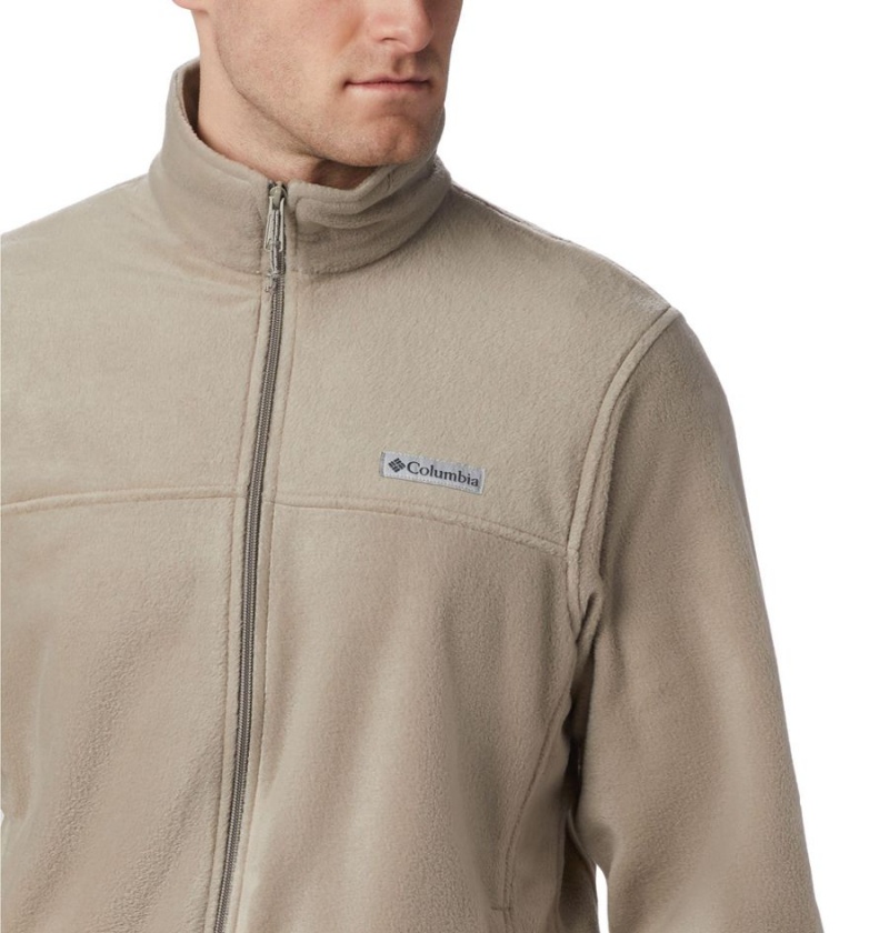 Khaki Columbia Steens Mountain 2.0 Full Zip Men's Fleece Jacket | 61792XBPL