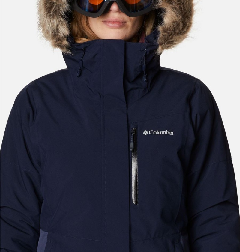 Navy Columbia Ava Alpine Insulated Women's Ski Jacket | 17250LWRZ