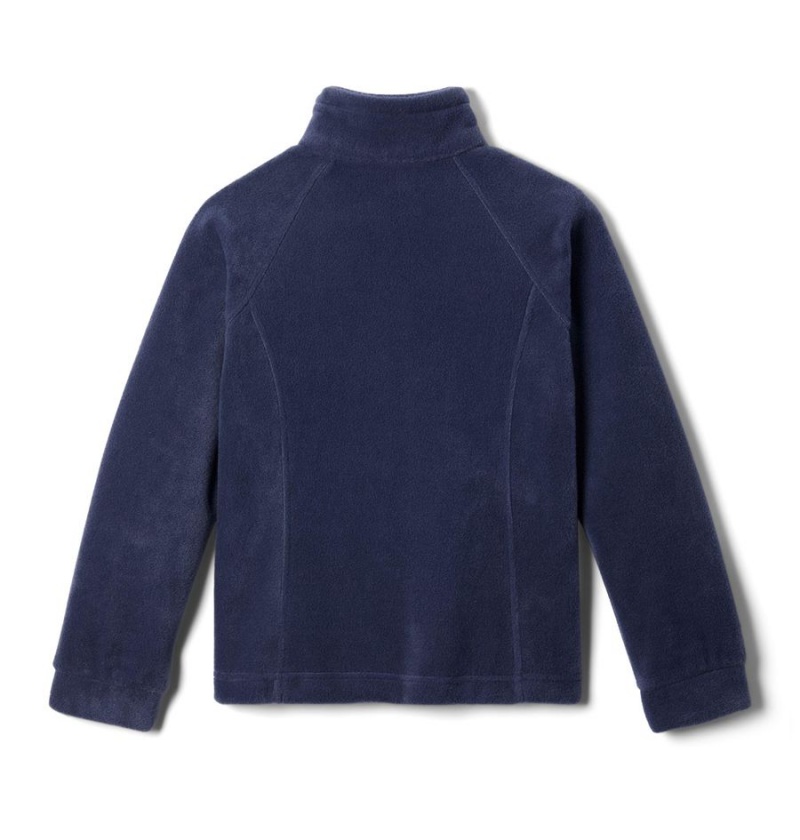 Navy Columbia Benton Springs Fleece Kids' Jacket | 03915WAYS