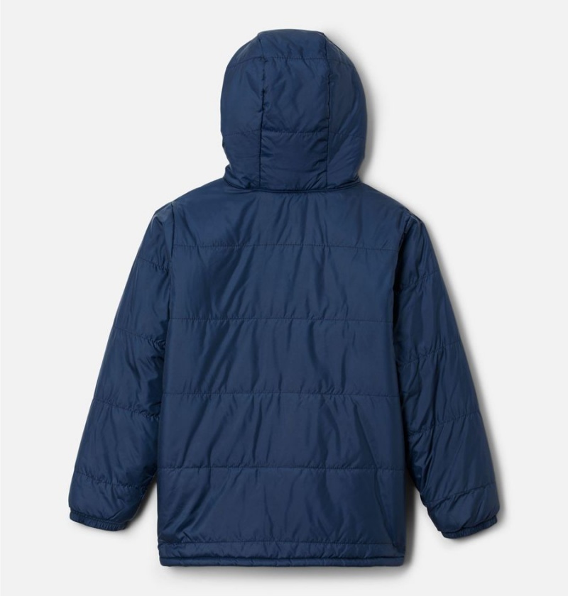 Navy Columbia Big Fir Reversible Kids' Jacket | 30782XMQN