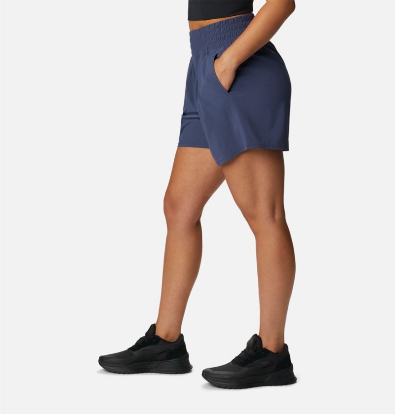 Navy Columbia Boundless Beauty Women's Shorts | 61920HPAV