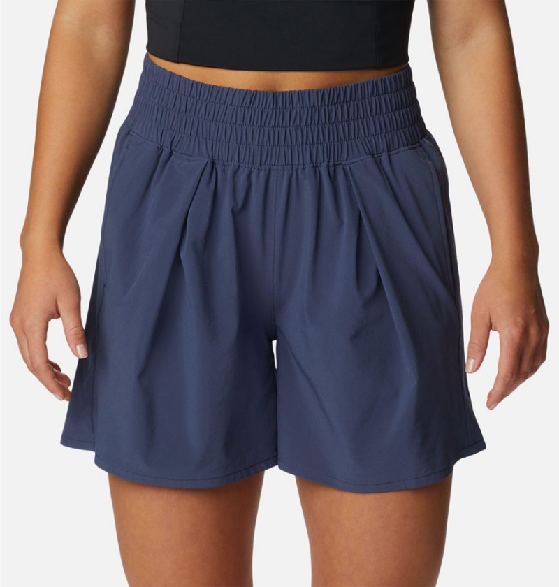 Navy Columbia Boundless Beauty Women's Shorts | 61920HPAV