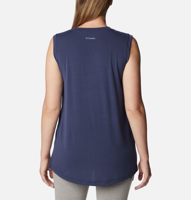 Navy Columbia Boundless Beauty Women's Tank Top | 79408TCRJ