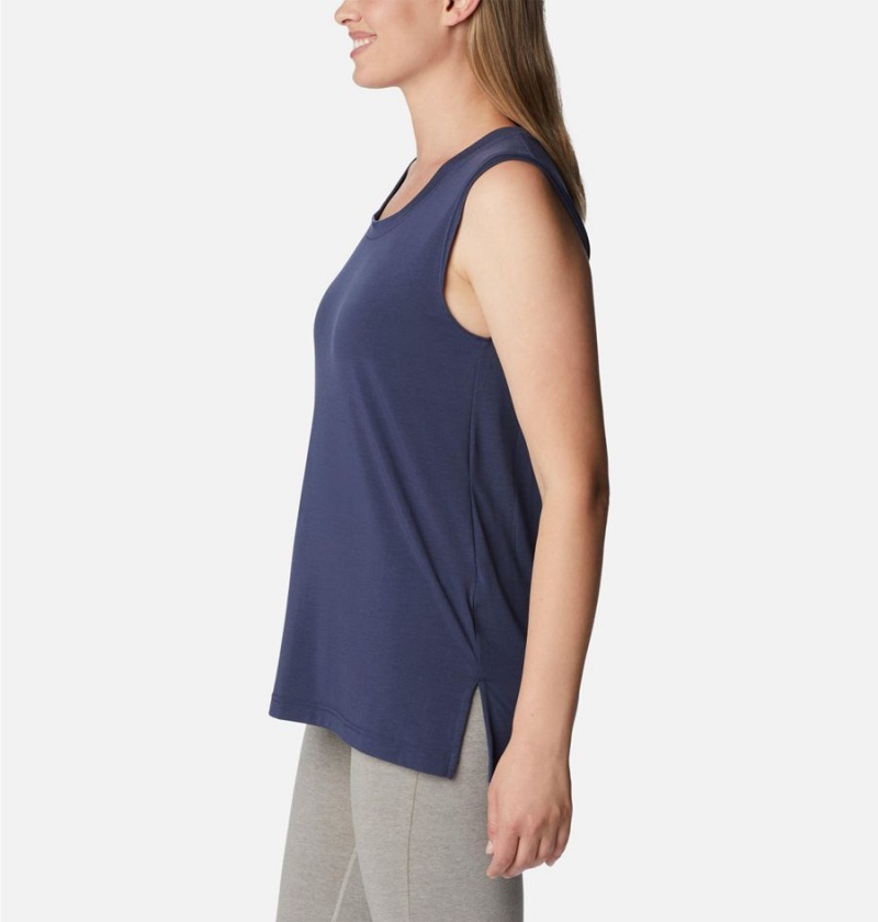 Navy Columbia Boundless Beauty Women's Tank Top | 79408TCRJ