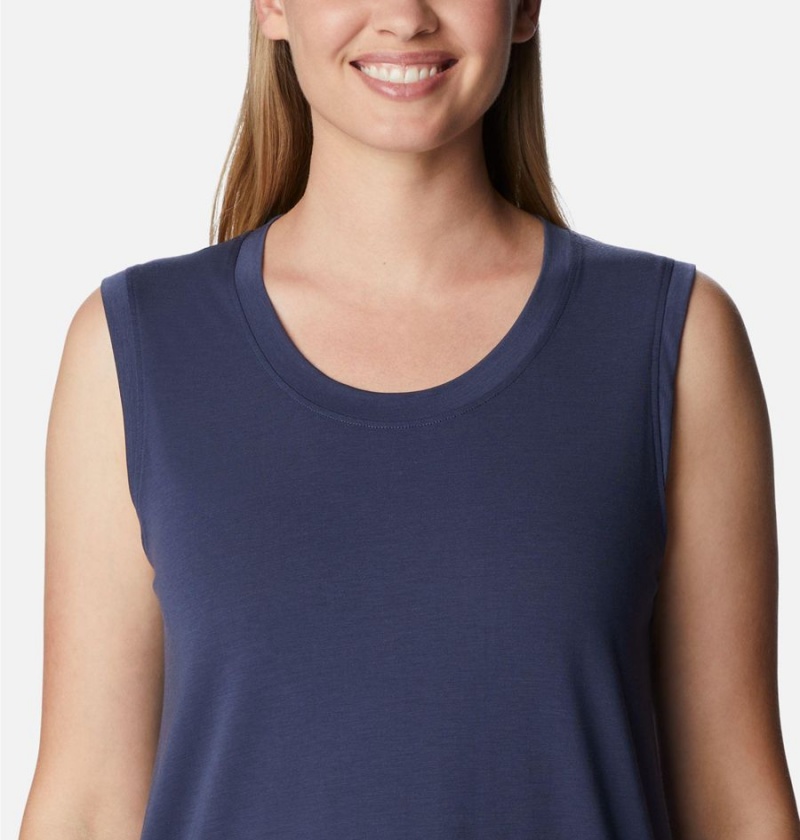 Navy Columbia Boundless Beauty Women's Tank Top | 79408TCRJ