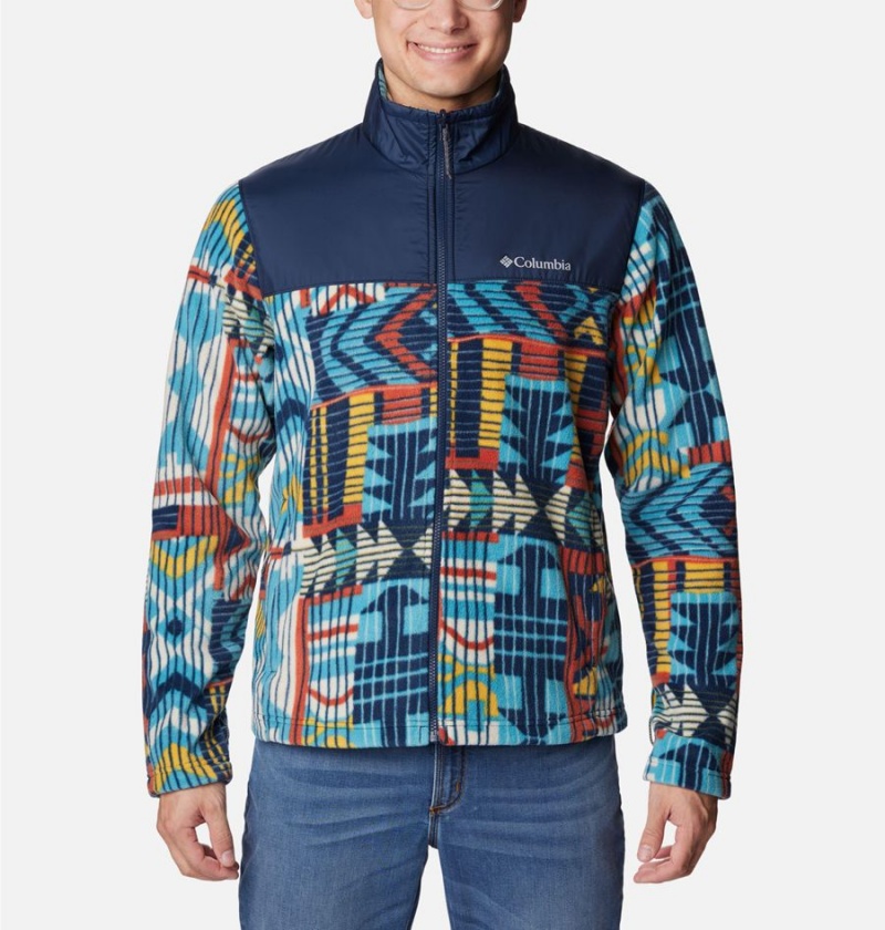 Navy Columbia Bugaboo II Fleece Interchange Men's Ski Jacket | 28675ZVHY