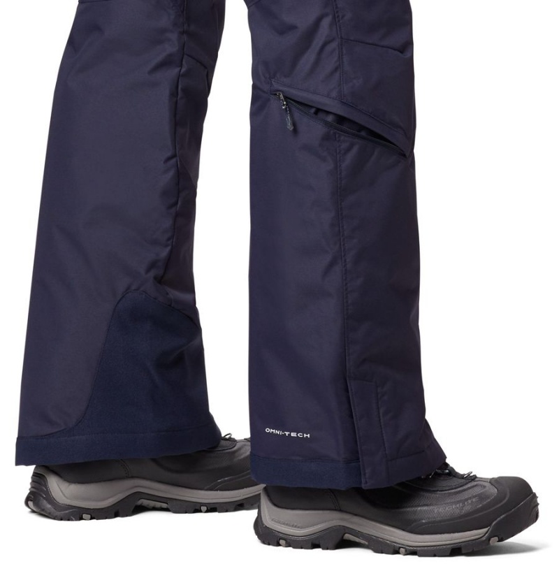 Navy Columbia Bugaboo Omni Heat Insulated Ski Women's Pants | 03578ULIV