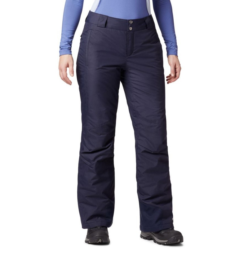 Navy Columbia Bugaboo Omni Heat Insulated Ski Women\'s Pants | 03578ULIV