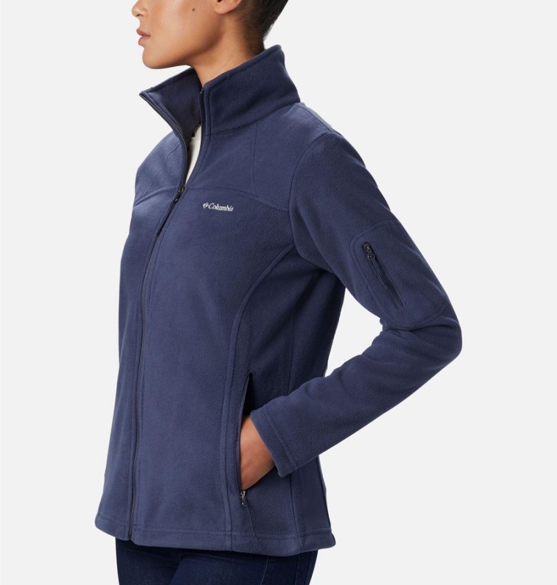 Navy Columbia Fast Trek II Women's Fleece Jacket | 71532CETS