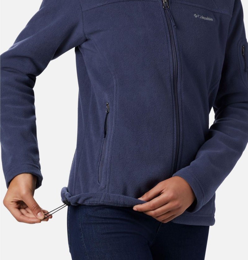 Navy Columbia Fast Trek II Women's Fleece Jacket | 71532CETS