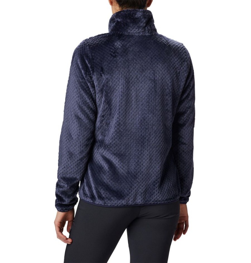 Navy Columbia Fire Side II Sherpa Full Zip Women's Fleece Jacket | 46012BRPS