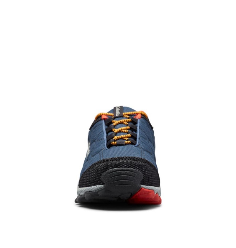 Navy Columbia Firecamp Sledder 3 Waterproof Kids' Sneakers | 28690DKJP