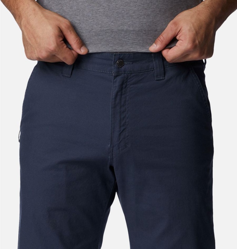 Navy Columbia Flex ROC Men's Pants | 10967ZIYL