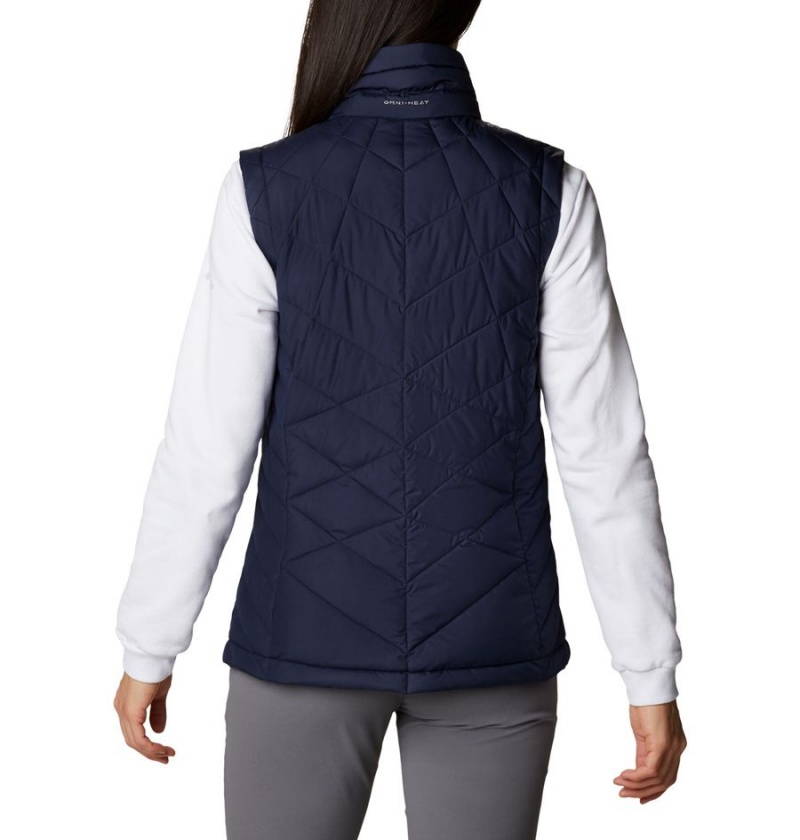 Navy Columbia Heavenly Women's Vest | 73250RPZD