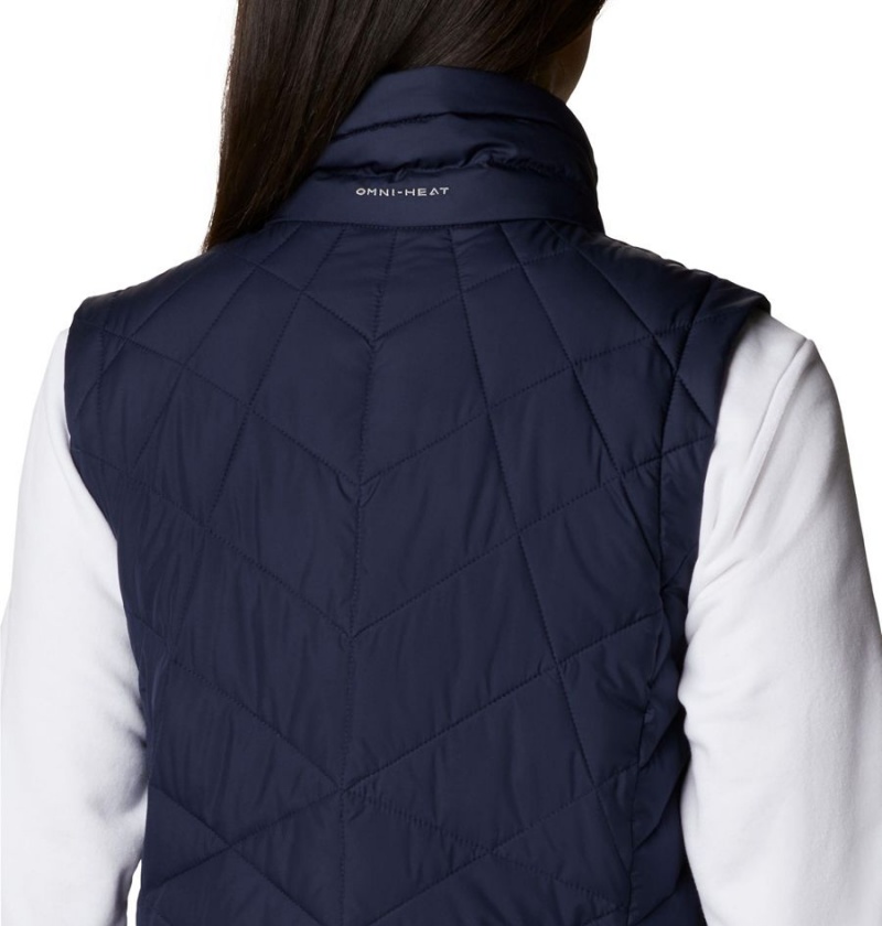 Navy Columbia Heavenly Women's Vest | 73250RPZD