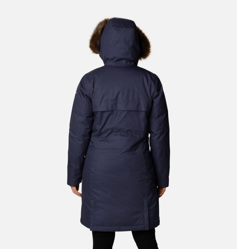 Navy Columbia Juniper Ridge Parka Women's Puffer Jacket | 65812EORP