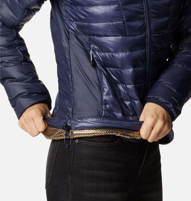 Navy Columbia Labyrinth Loop Insulated Women's Puffer Jacket | 51374HRCM