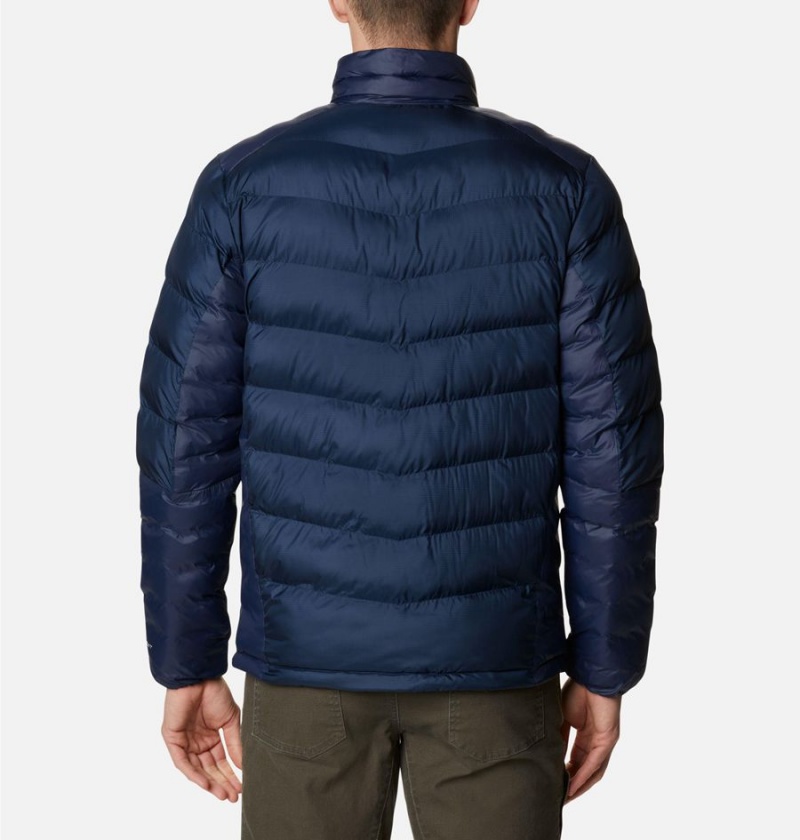 Navy Columbia Labyrinth Loop Omni Heat Infinity Insulated Men's Puffer Jacket | 20641CHRU