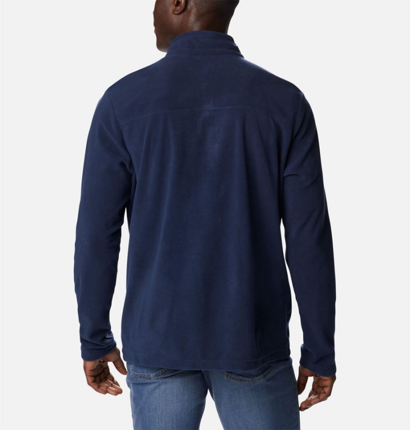 Navy Columbia Lake Aloha Half Zip Fleece Men's Pullover | 79458UXLW