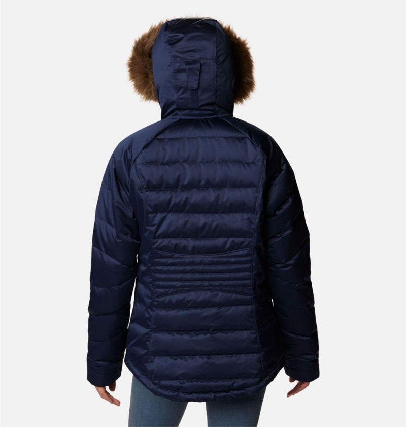 Navy Columbia Lay D III Women's Puffer Jacket | 96351EUZM