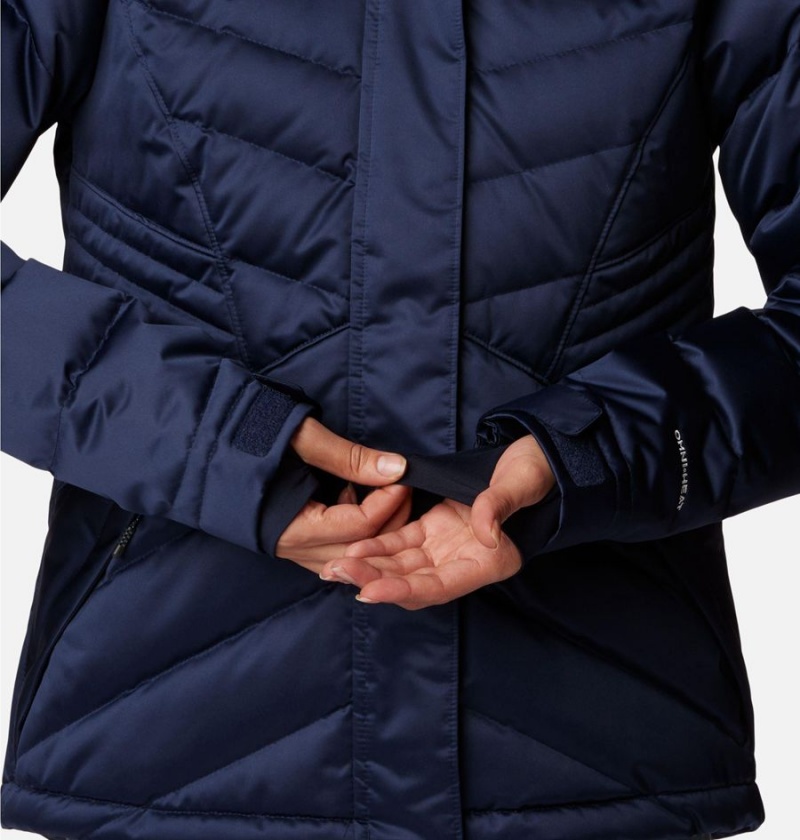 Navy Columbia Lay D III Women's Puffer Jacket | 96351EUZM