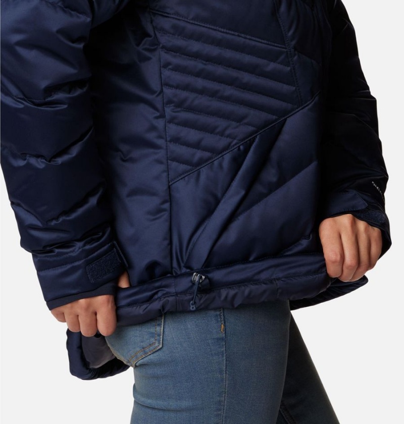 Navy Columbia Lay D III Women's Puffer Jacket | 96351EUZM