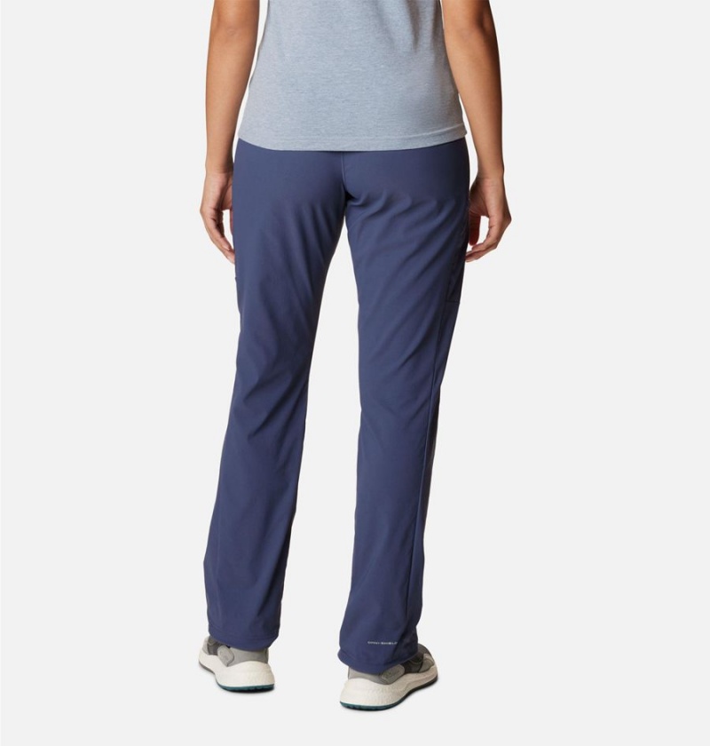 Navy Columbia Leslie Falls Women's Pants | 05816TKSQ