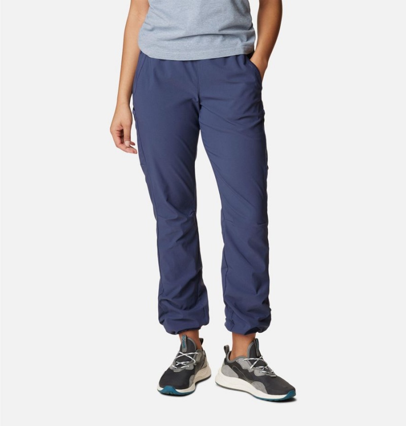 Navy Columbia Leslie Falls Women's Pants | 05816TKSQ