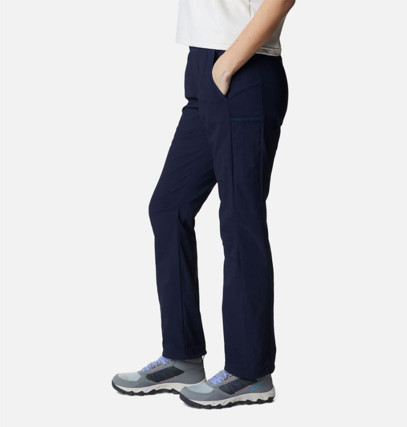 Navy Columbia Leslie Falls Women's Pants | 25307WBPK