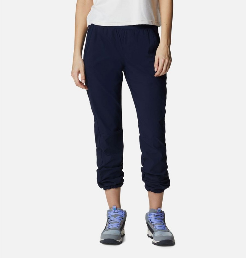 Navy Columbia Leslie Falls Women's Pants | 25307WBPK