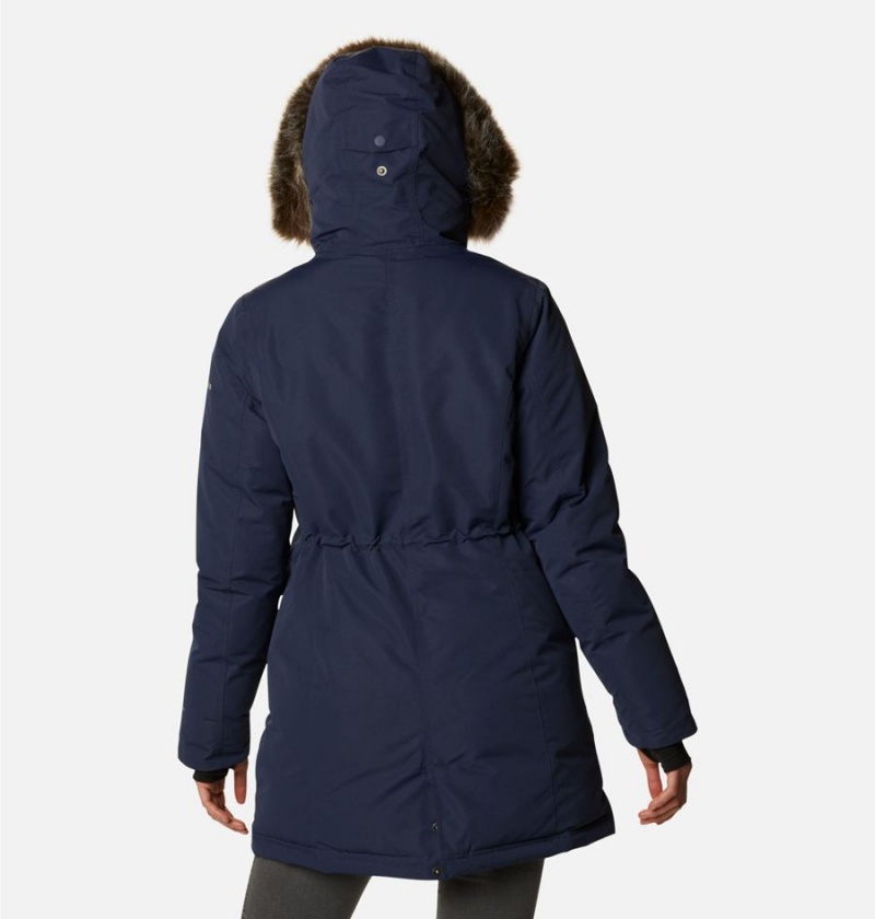 Navy Columbia Little Si Insulated Women's Coats | 28057TCNH