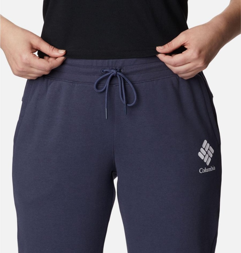 Navy Columbia Logo II Joggers Women's Pants | 37259BKSP