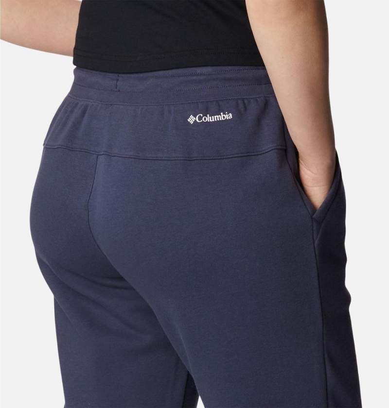 Navy Columbia Logo II Joggers Women's Pants | 37259BKSP