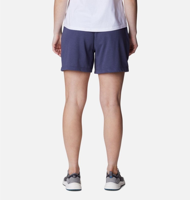 Navy Columbia Mineral Ridge Pull On Women's Shorts | 72903XUJC