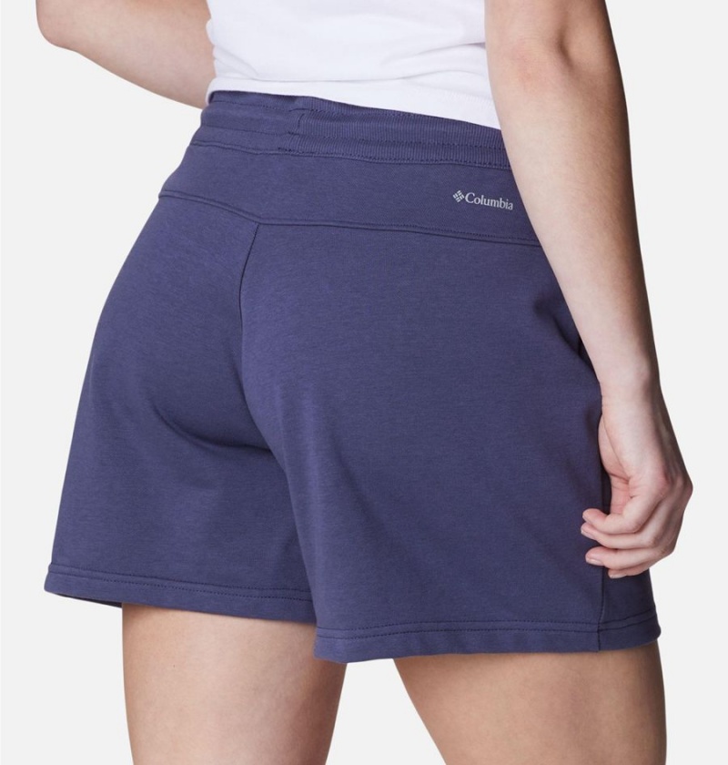 Navy Columbia Mineral Ridge Pull On Women's Shorts | 72903XUJC