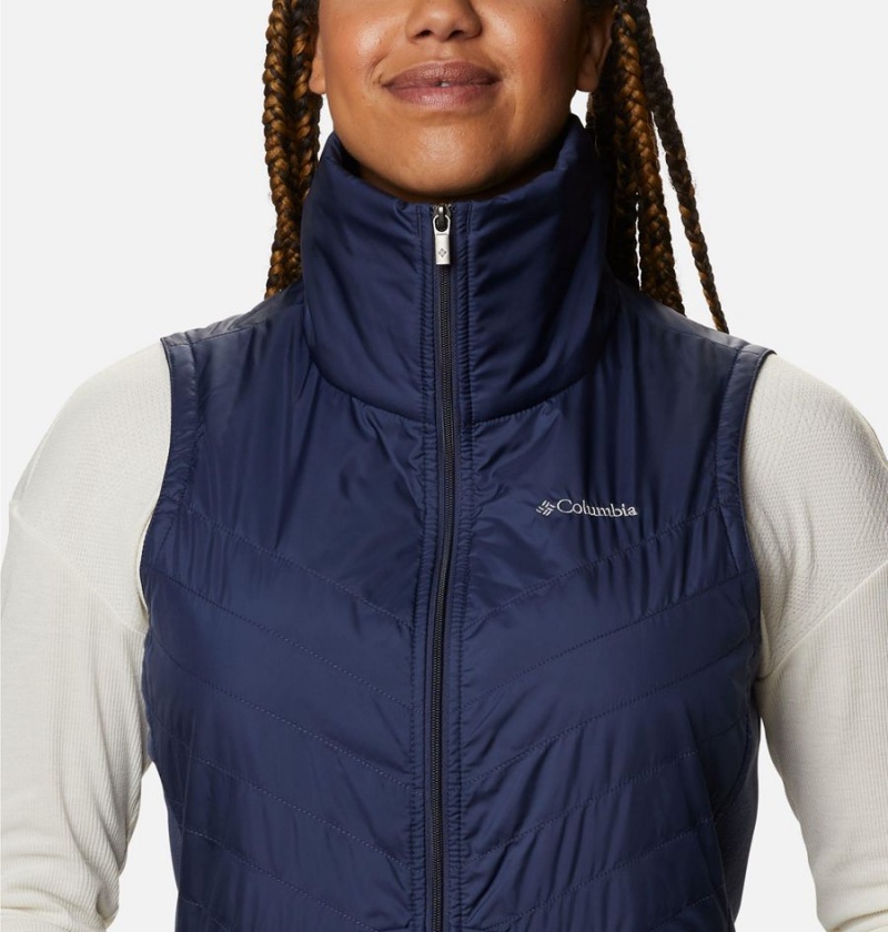 Navy Columbia Mix It Around II Women's Vest | 09314WEMN